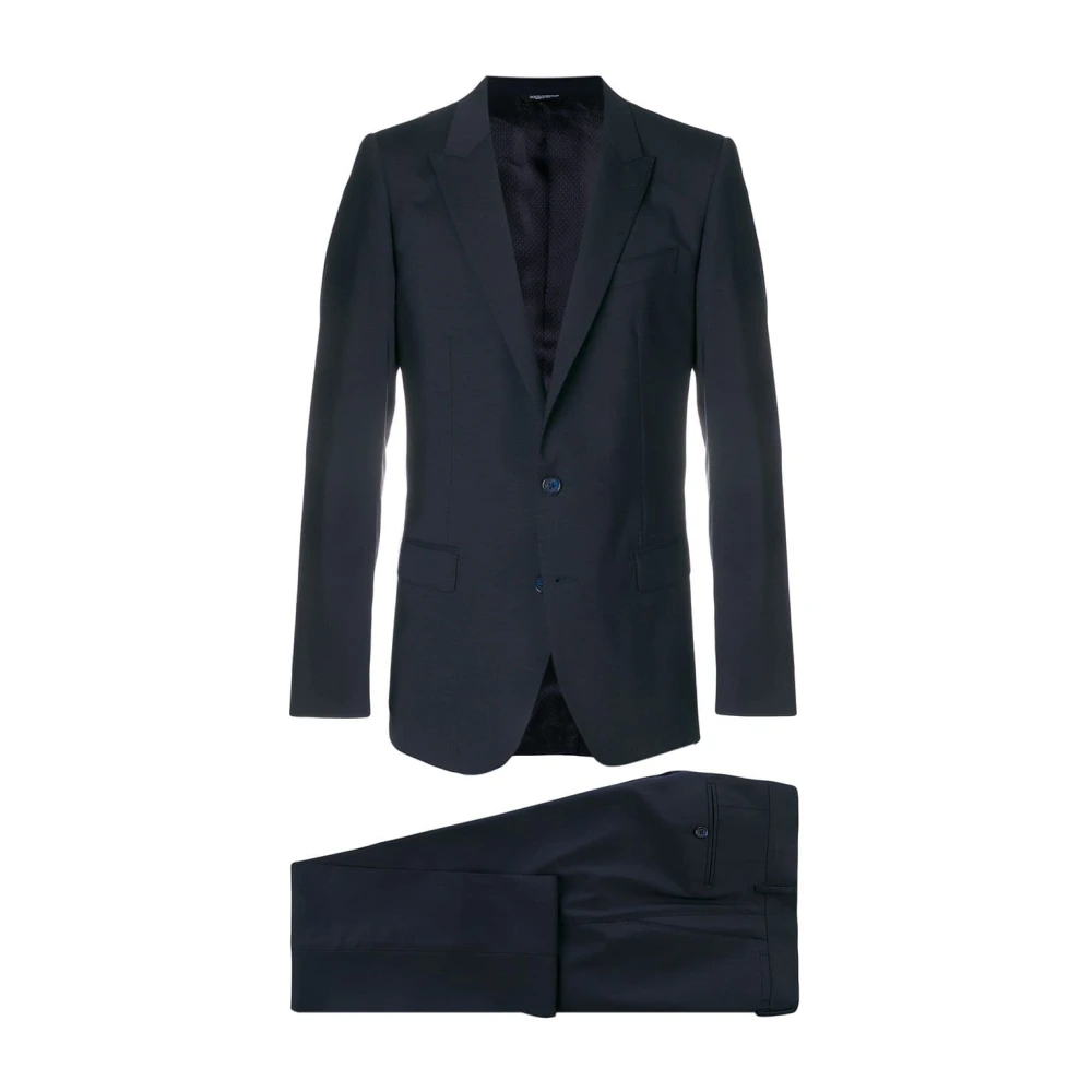 Dolce & Gabbana Men's Blue Formal Suit Set - Classic Wool Blend 2XL