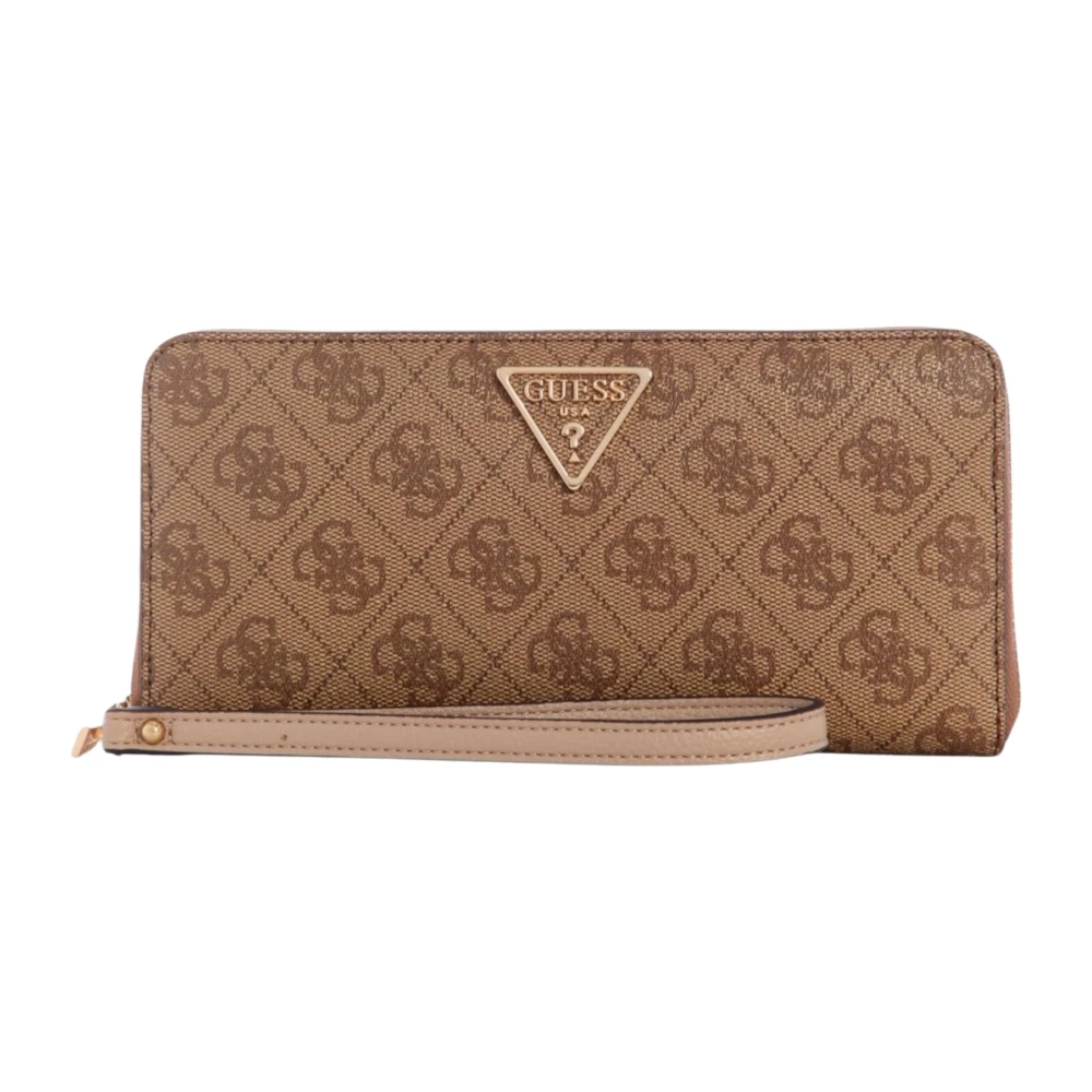 Guess Women's Brown Wallet - Wallets & Cardholders - One Size - Accessories