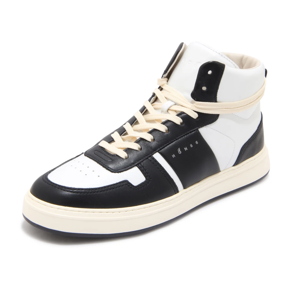 Hogan H668 High Top Fascia Logo Heren Schoenen Wit