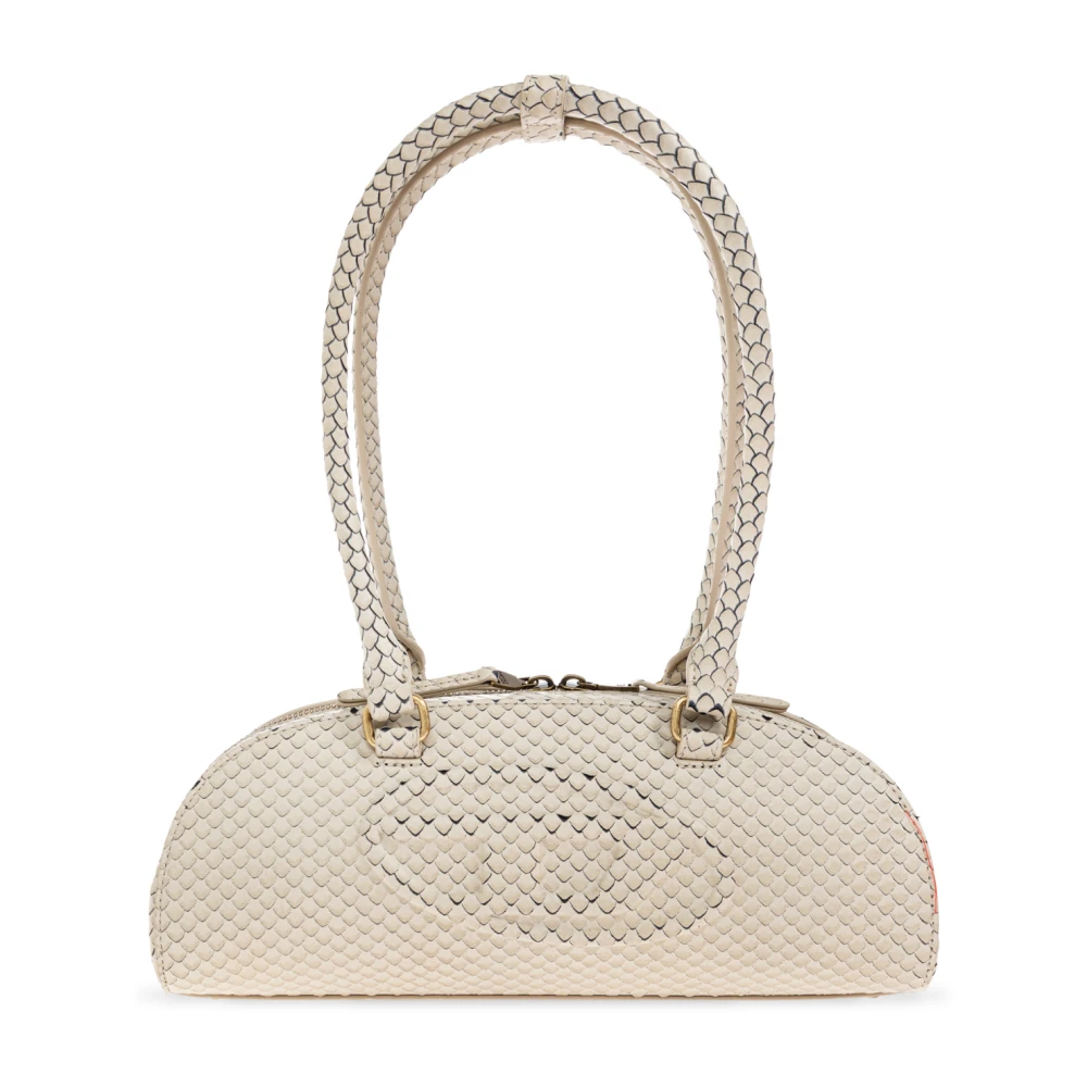 Diesel Donna Beige - 2.0 1Dr Dome Borsa A Spalla - Bags - One Size