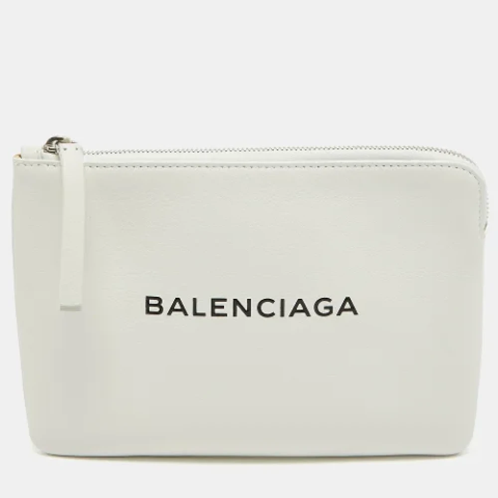 Balenciaga Vintage Pre-owned Leather balenciaga-bags White Dames