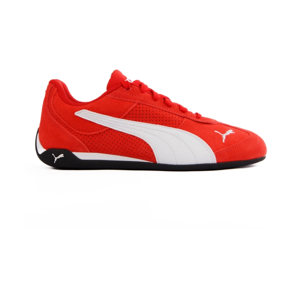Puma Uomo Bianco/Rosso Uomini, Sneaker, Replicatch Sd, (37) - Immagine 3