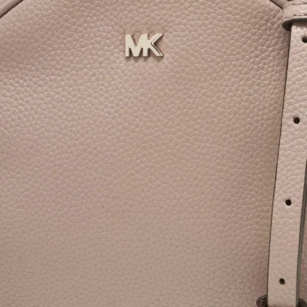 Michael Kors Pre-owned Leather crossbody-bags Beige Dames