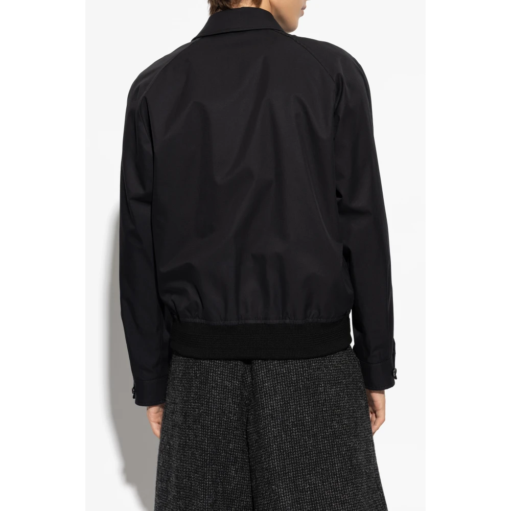 Burberry Katoenen jas Black Heren