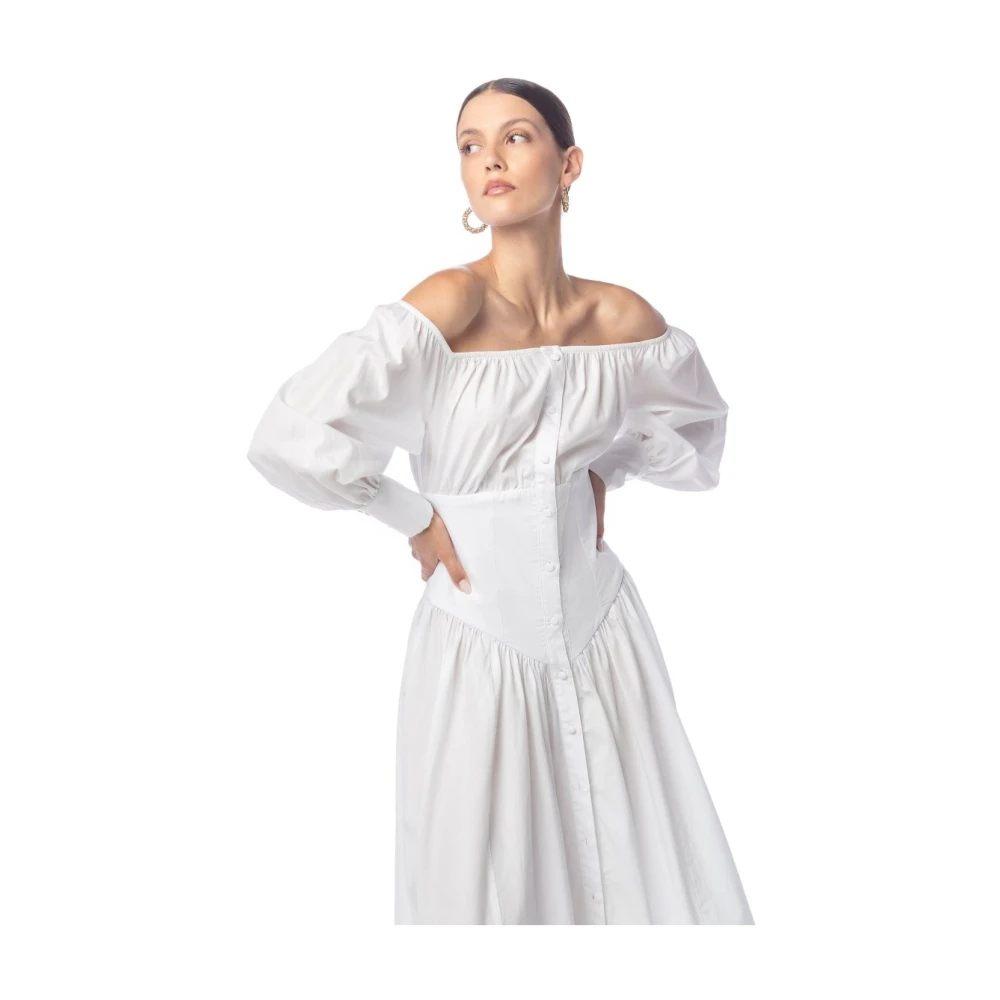 MVP wardrobe Port Grimaud Lange Jurk White Dames