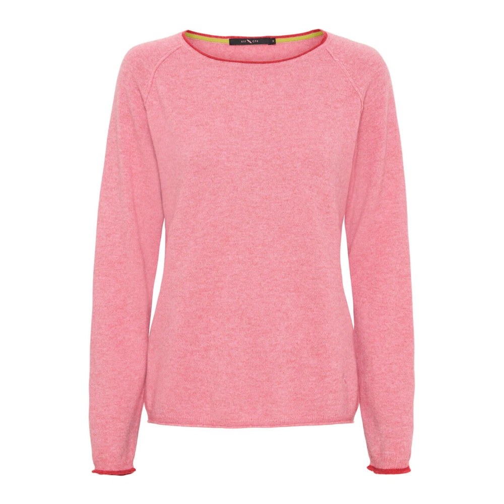 Btfcph Cashmere Pullover French Rose Melange Pink Dames