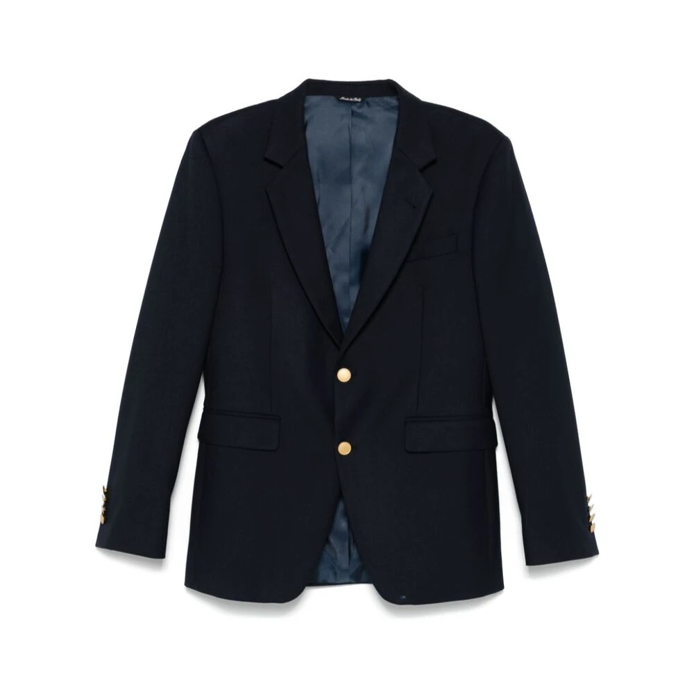 Reveres 1949 Navy Blauwe Jas met Revers Blue Heren