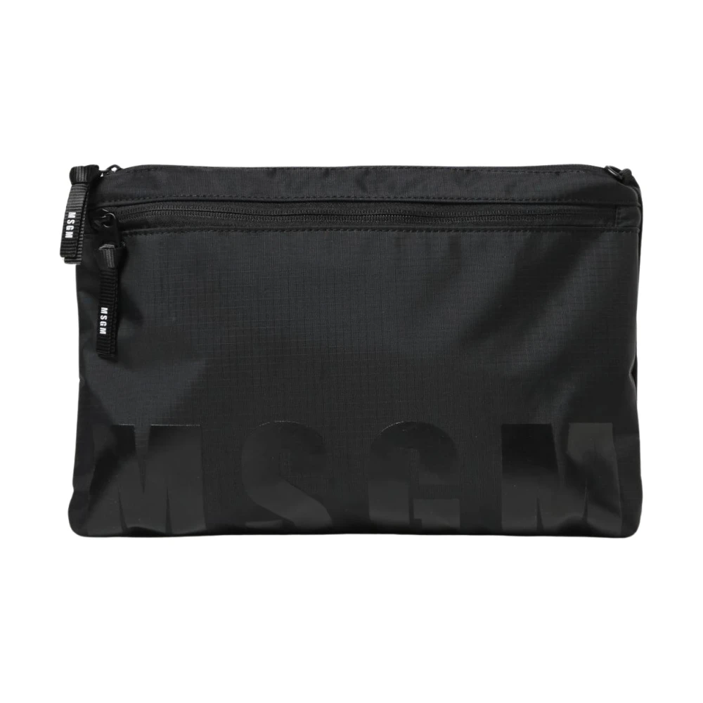 Msgm - Bags > Clutches - Black - Msgm - Modalova