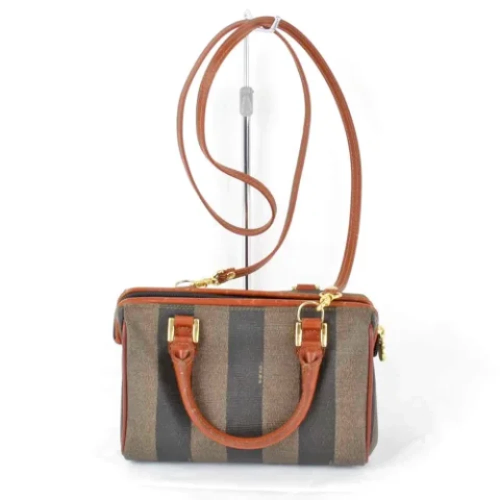 Fendi Vintage Pre-owned Fabric fendi-bags Gray Dames