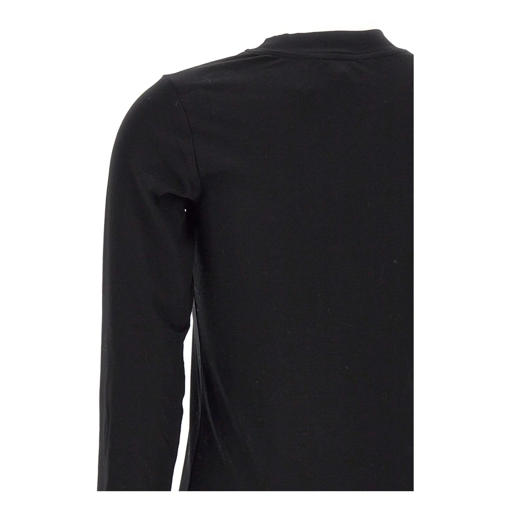 Birgitte Herskind Zwarte Stretch Katoen Laura Sweater Black Dames