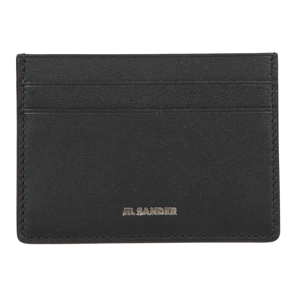 Jil Sander Stijlvolle Kaarthouder Organizer Black Heren