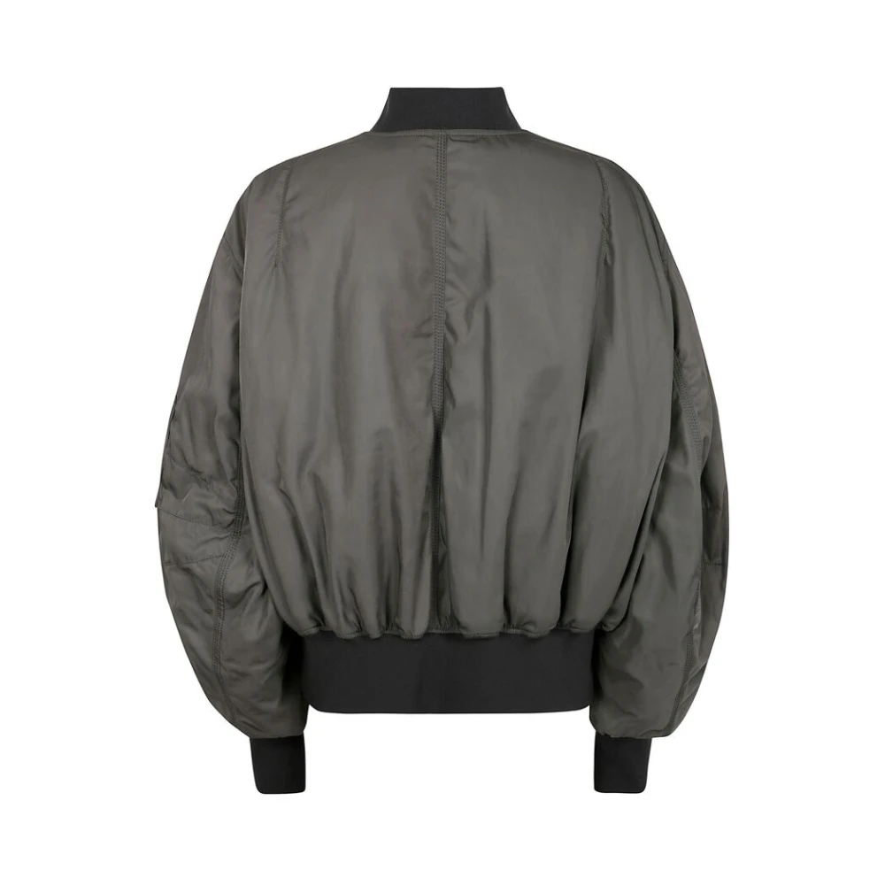 The Attico Olijfgroene Rits Baseball Jack Green Dames