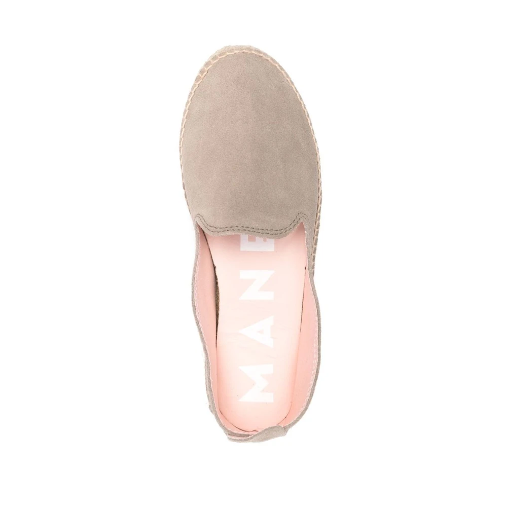 Manebí Beige Platte Schoenen Beige Dames