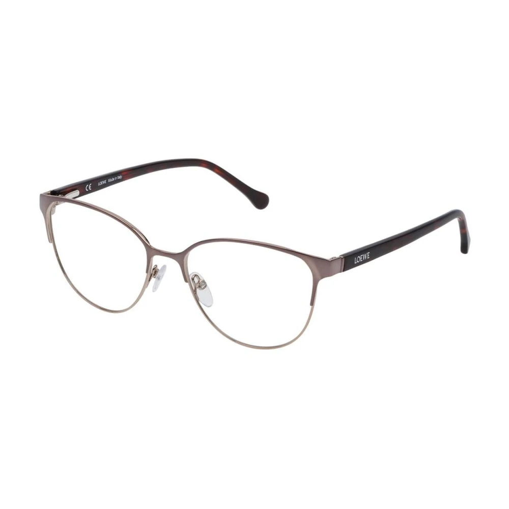 Loewe Rode Cat Eye Metalen Frames Red Dames
