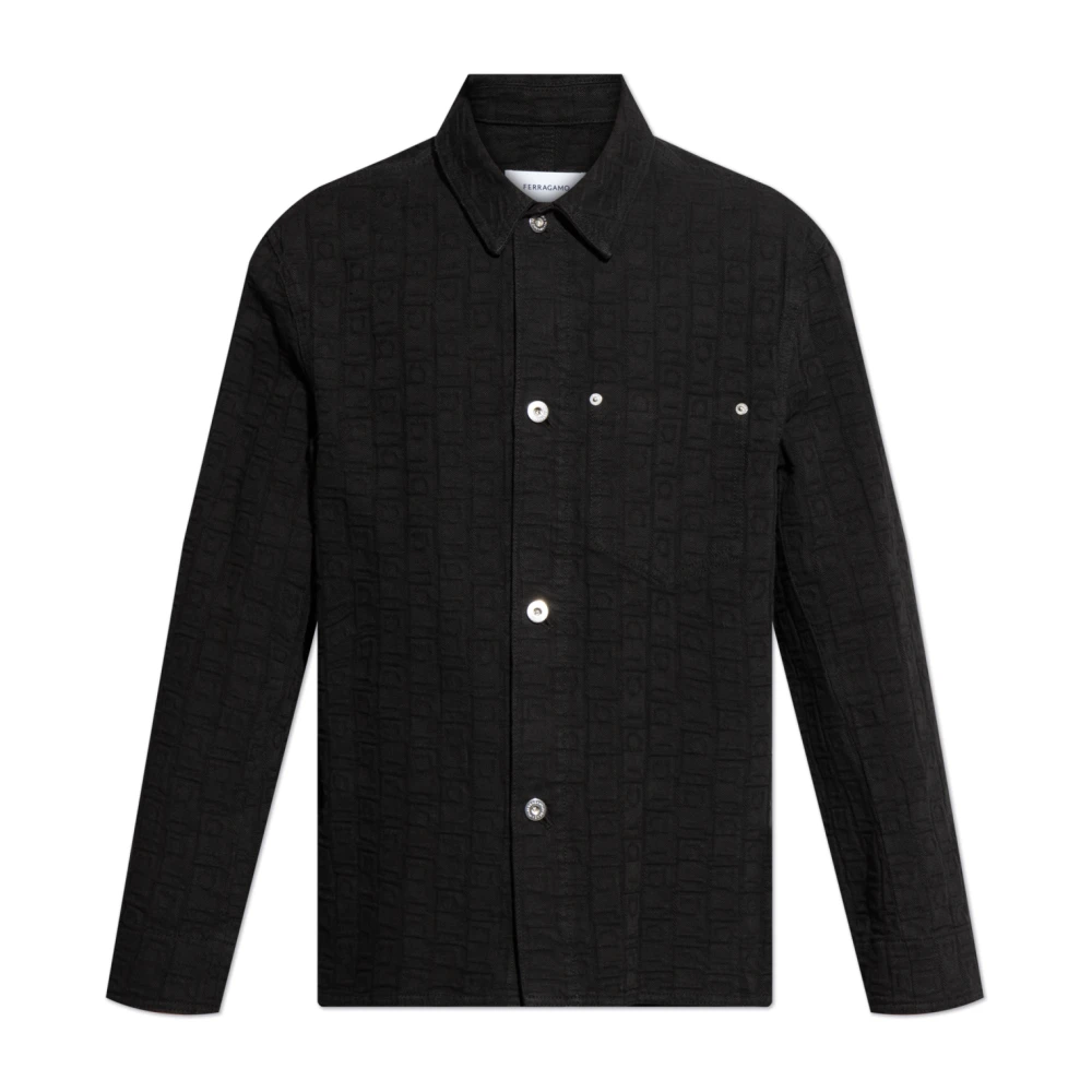 Shirts > Denim Shirts - - Salvatore Ferragamo - Modalova