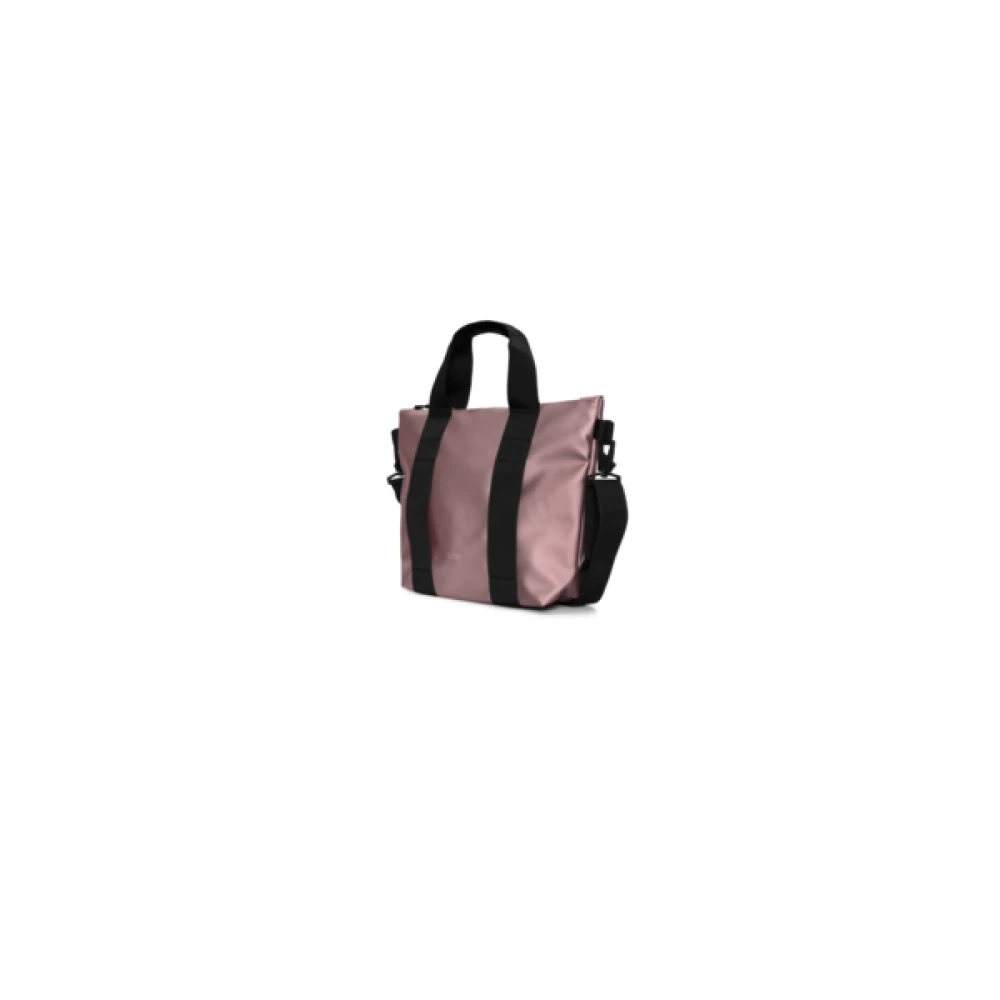 Rains Stijlvolle Tas voor Dagelijks Gebruik Pink Unisex