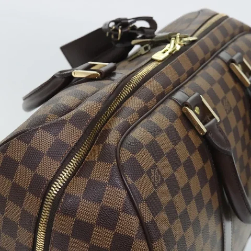 Louis Vuitton Vintage Pre-owned Canvas travel-bags Brown Dames