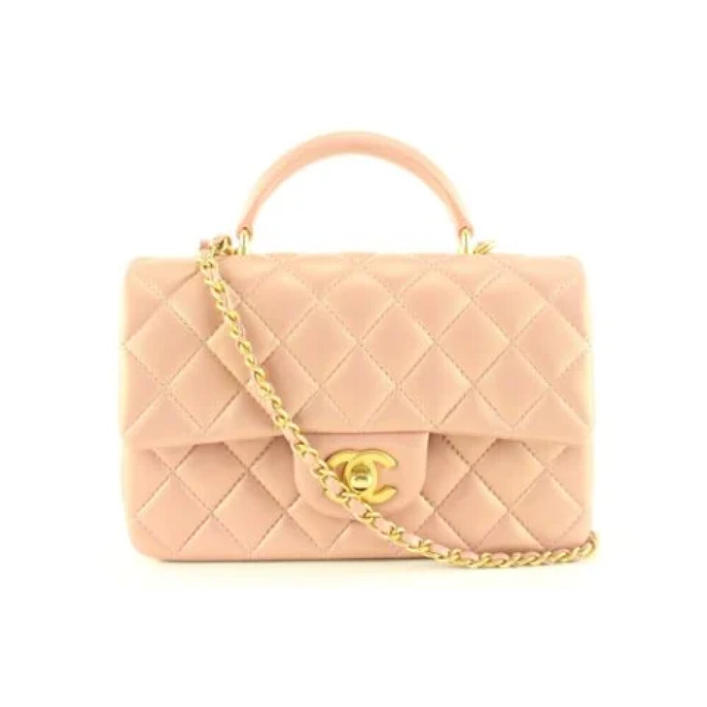 Chanel discount tas beige