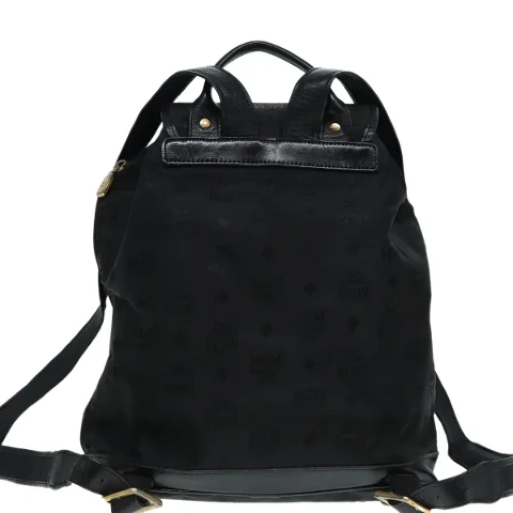 MCM Pre-owned Leather shoulder-bags Black Dames