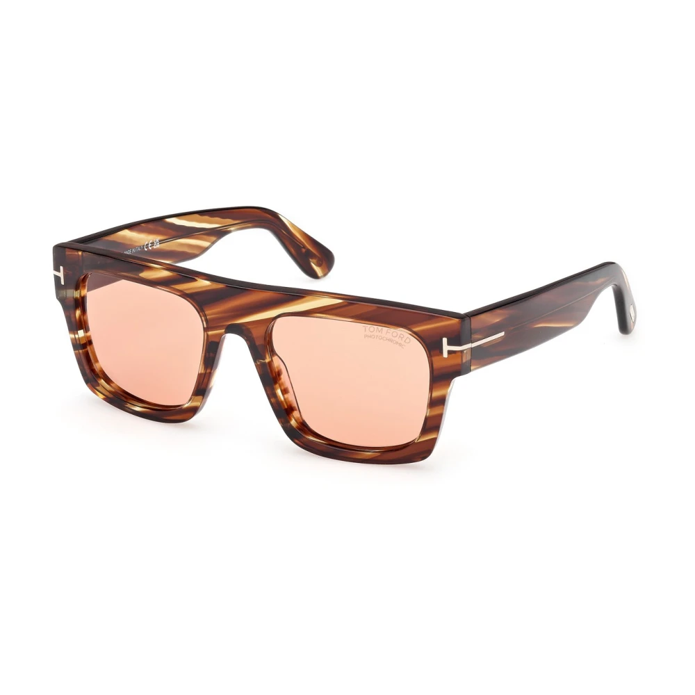 Tom Ford Men's Brown Sunglasses, 53 Mm, Fausto Sunglasses