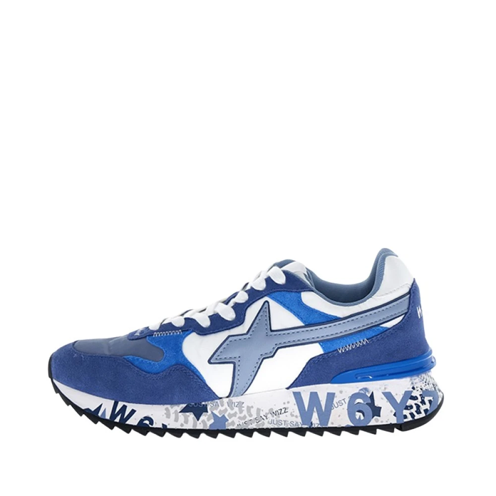 W6yz Men's Blue Sneakers, 7 Uk, Yak-M.