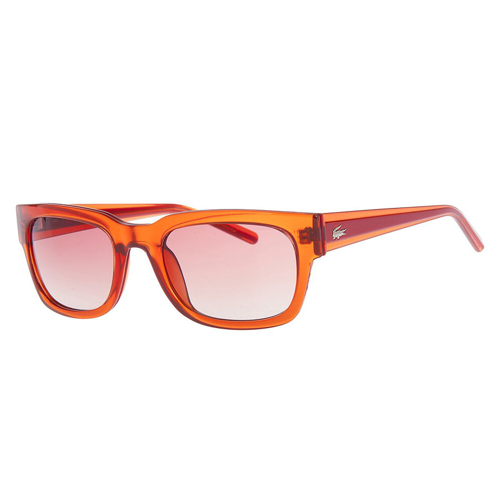 Gafas de sol rojas rectangulares para mujer Lacoste Gafas de sol