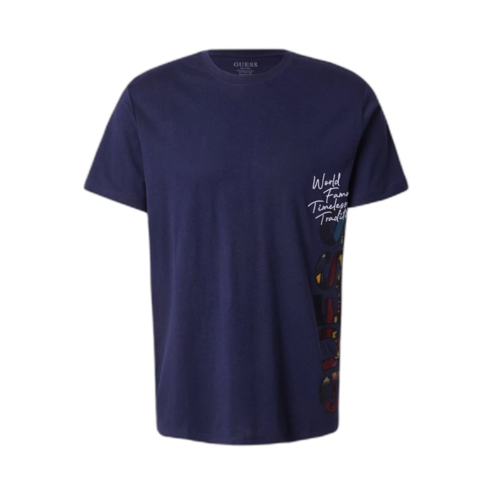 Guess - Tops > T-Shirts - Blue - Guess - Modalova