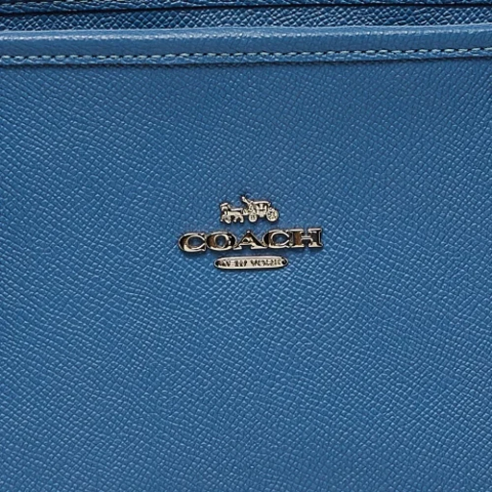 Coach Pre-owned Leather totes Blue Dames
