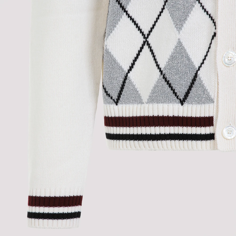 Gucci Witte Trui Verfijnde Stijl White Heren
