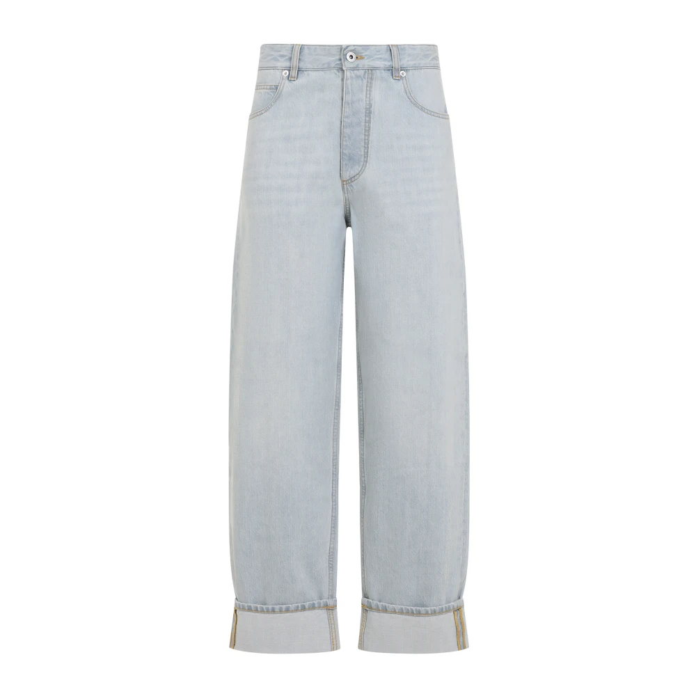 Bottega Veneta Lichtblauwe Jeans Blue Dames