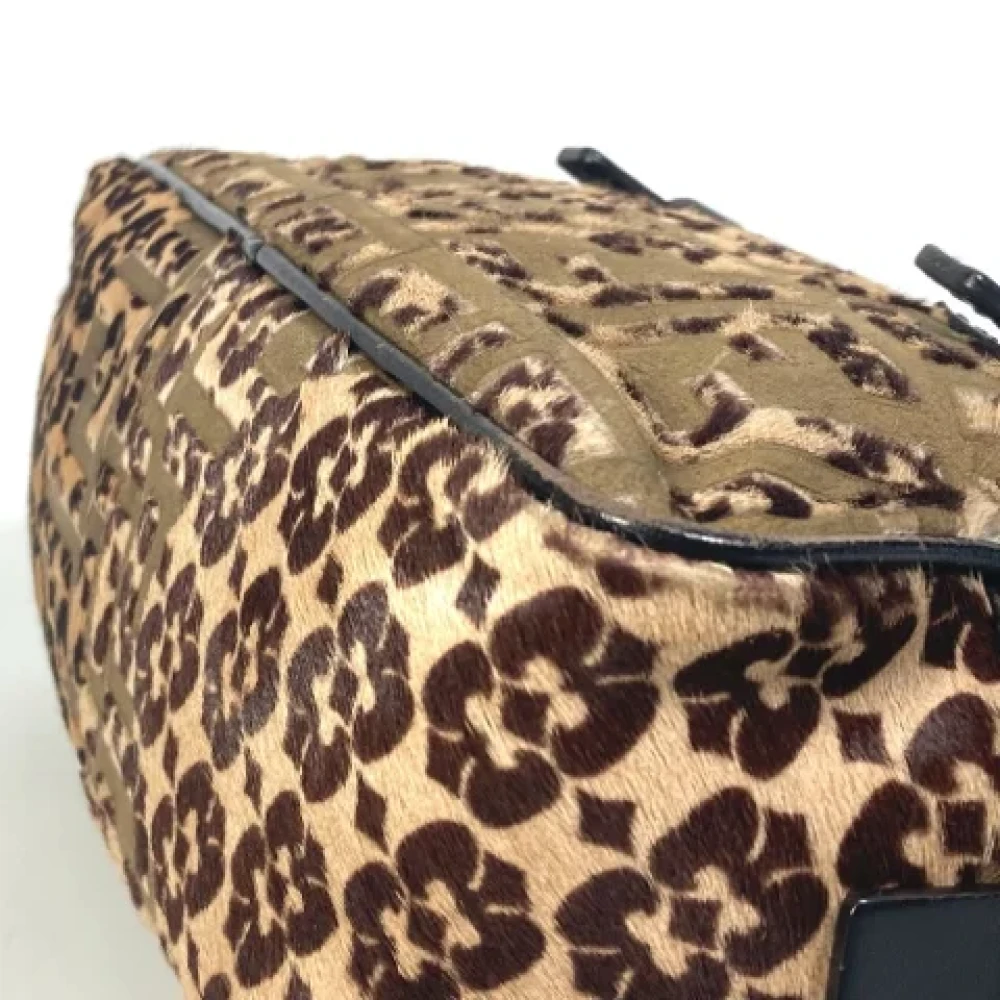 Fendi Vintage Pre-owned Fabric fendi-bags Brown Dames