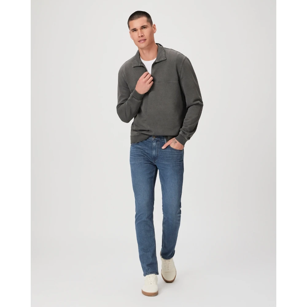 Paige Slim Straight Fit Jeans Blue Heren