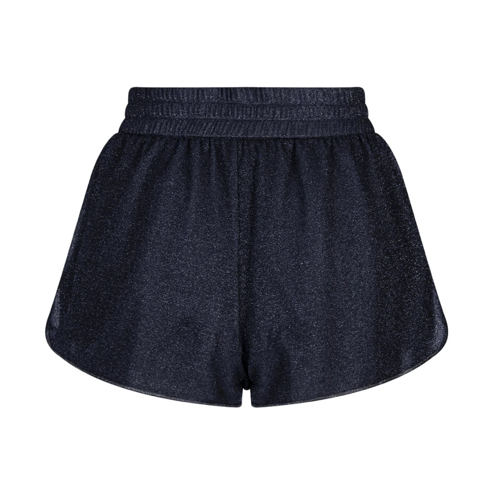 Oseree Blauwe Metallic Bikini Badpak Blue Dames
