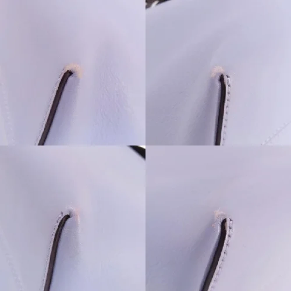 Fendi Vintage Pre-owned Leather fendi-bags Purple Dames