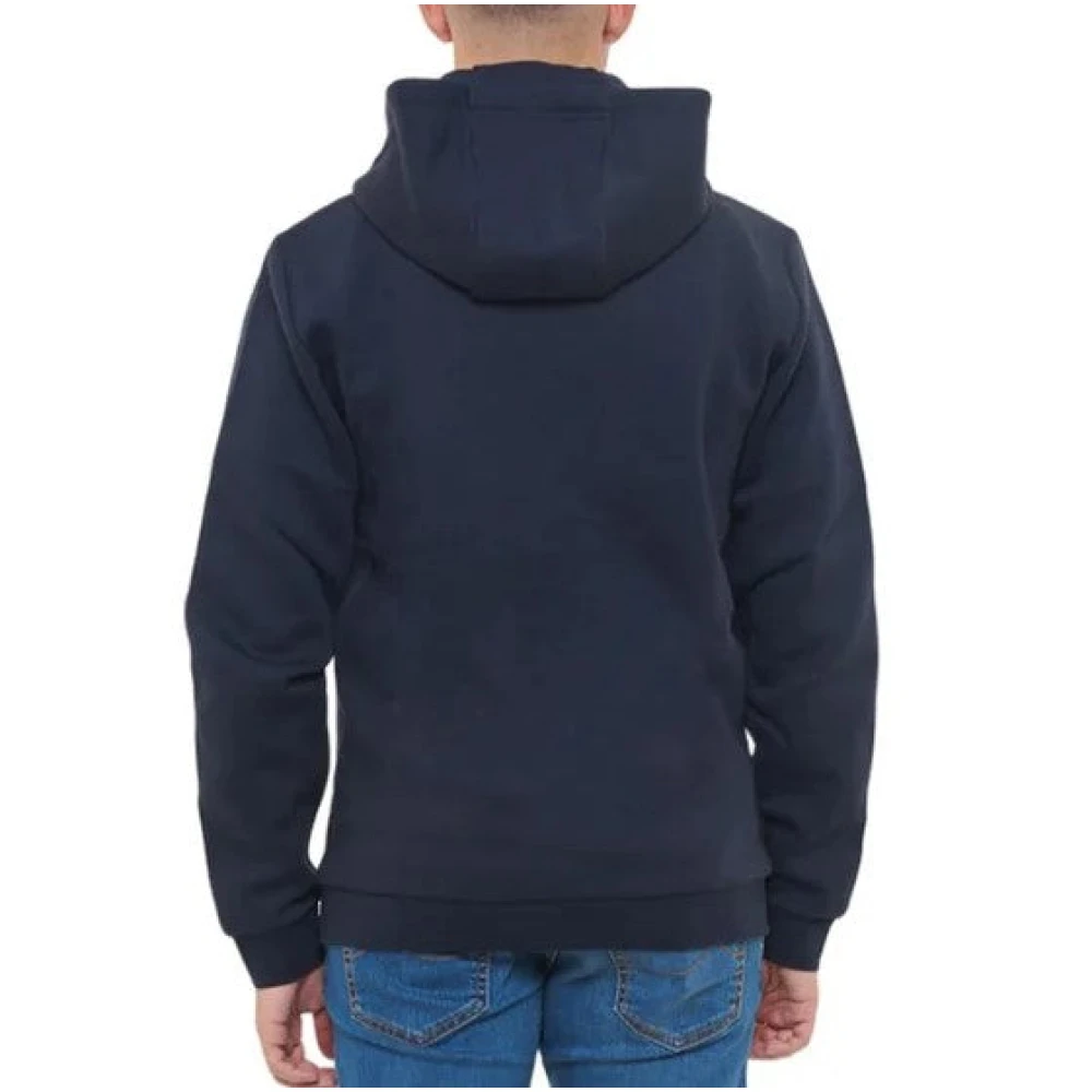 Emporio Armani EA7 Blauwe Rits Hoodie Aw24 Blue Heren