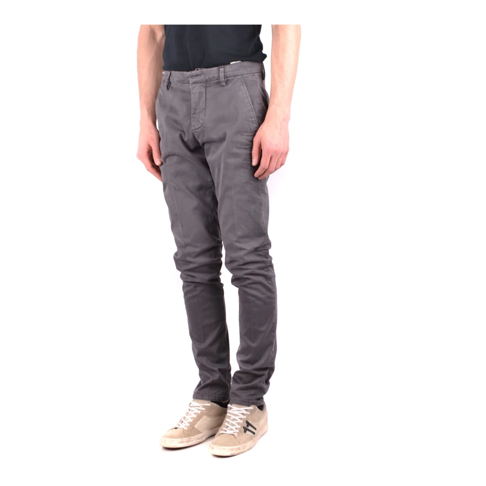 Dondup Smal gesneden broek Gray Heren