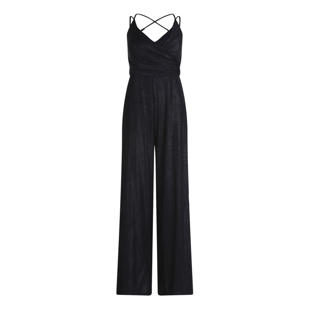 Vera Mont Jumpsuit met V-hals Black Dames