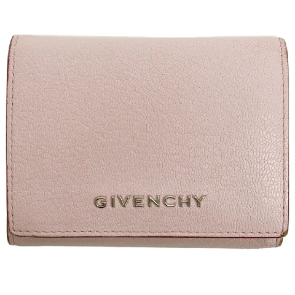 Givenchy Pre-owned Fabric wallets Pink Dames