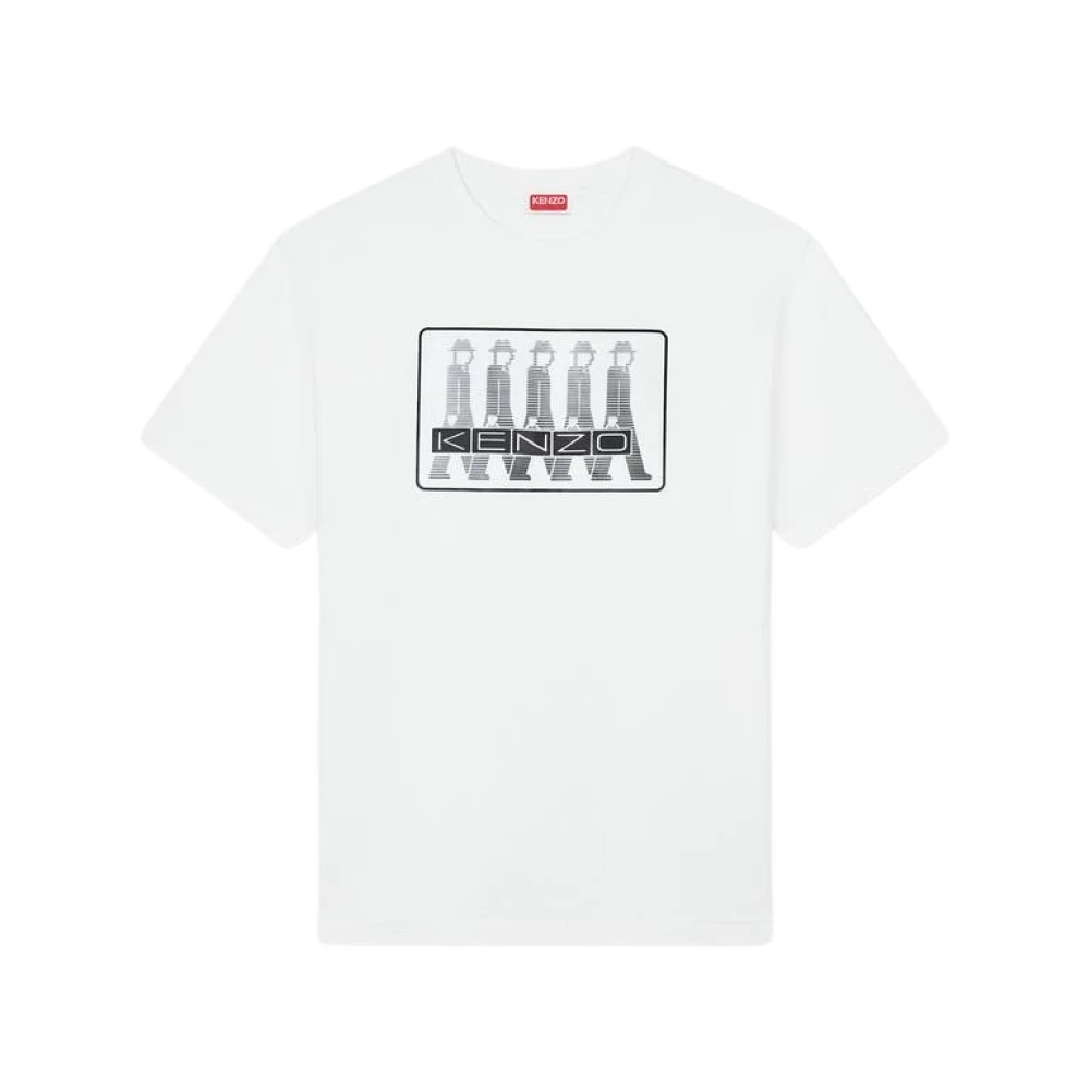 Kenzo Klassiek Business T-shirt Wit White Heren