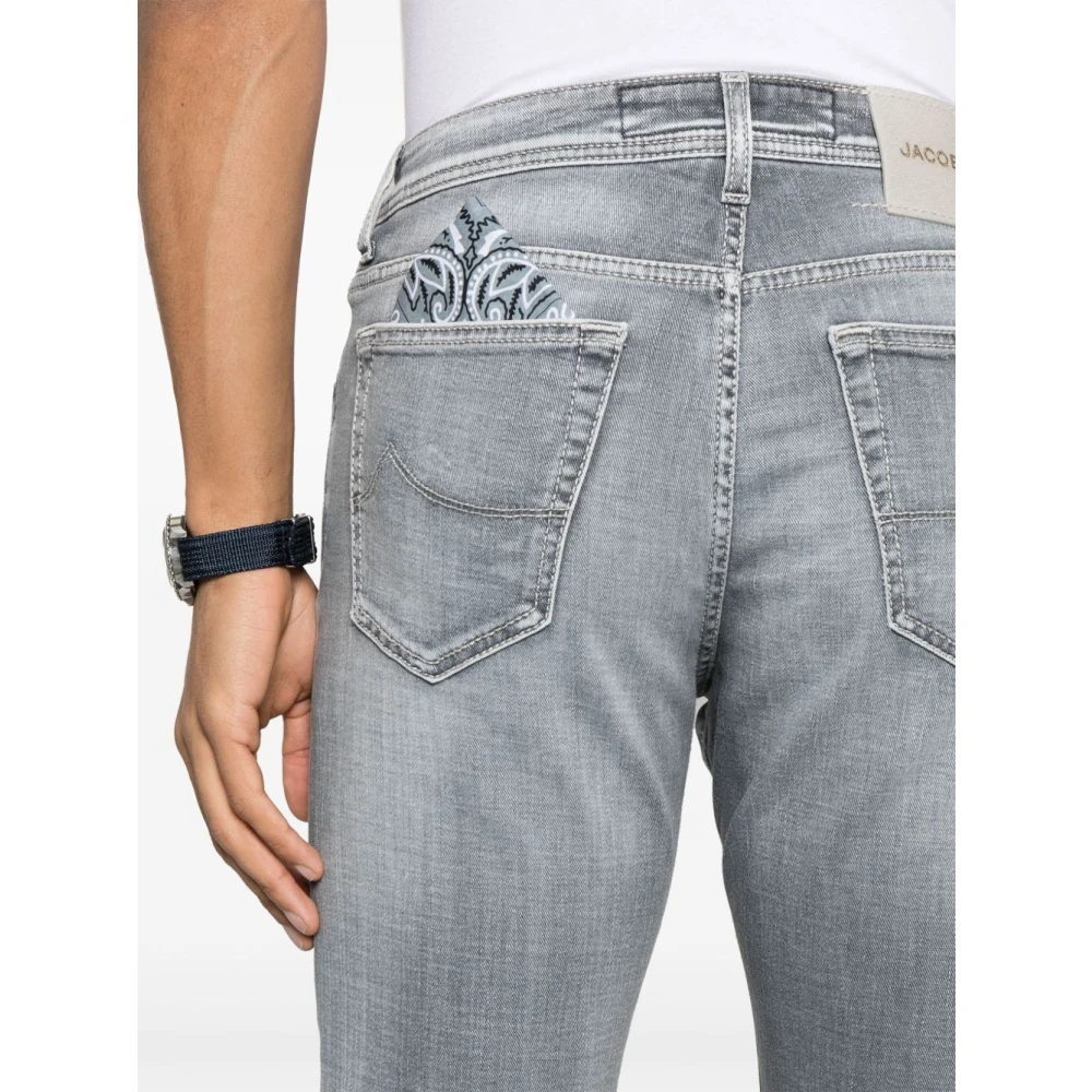 Jacob Cohën Zwarte Jeans voor Mannen Gray Heren