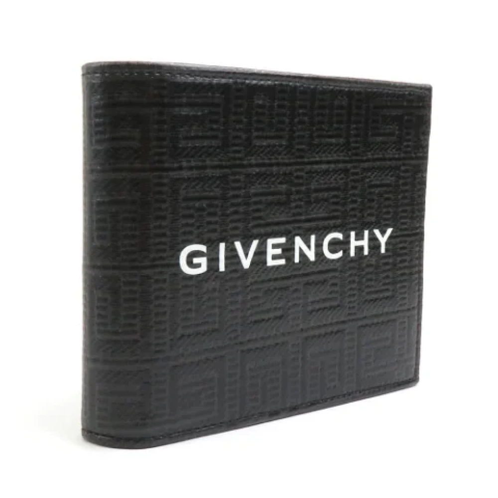 Givenchy Pre-owned Leather wallets Black Heren