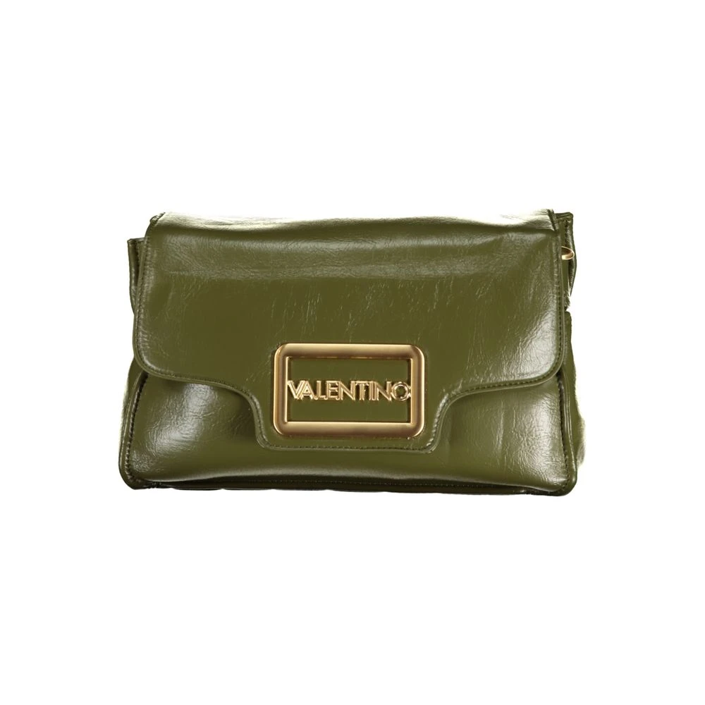 Valentino by Mario Valentino Groene dames tas met afneembaar handvat en verstelbare riem Green Dames