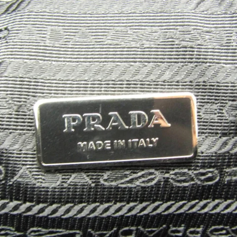 Prada Vintage Pre-owned Leather prada-bags Black Dames
