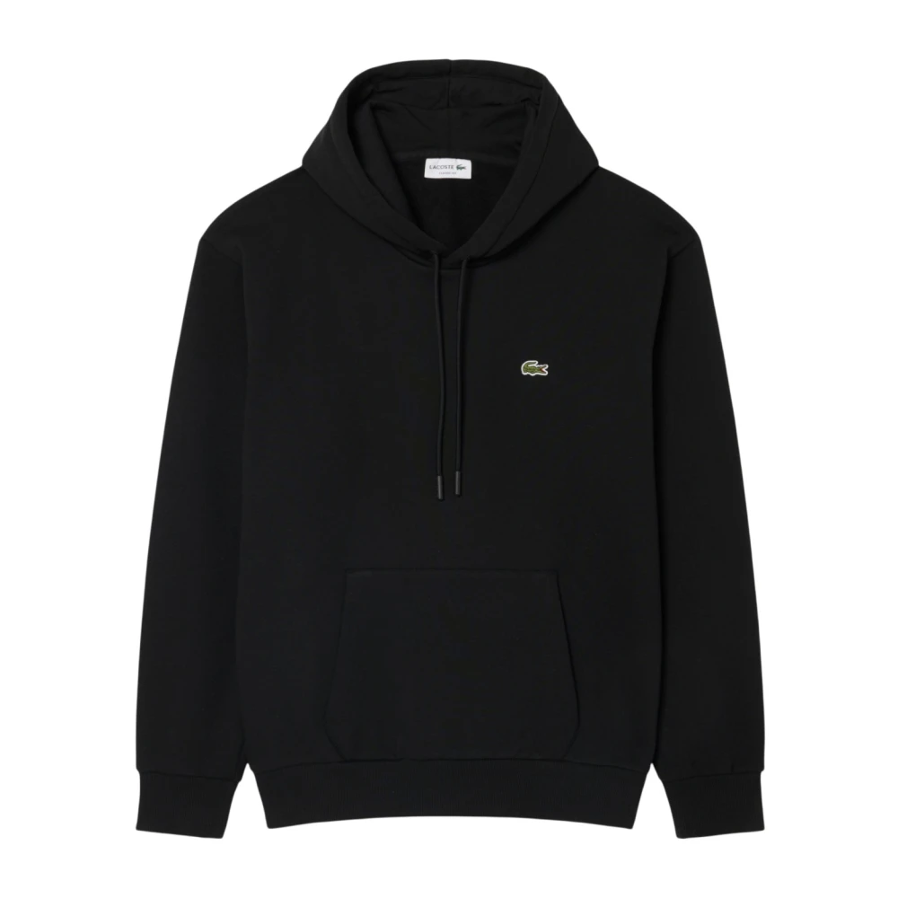 Lacoste Uomo Nero Felpa Hoodie M - Immagine 2