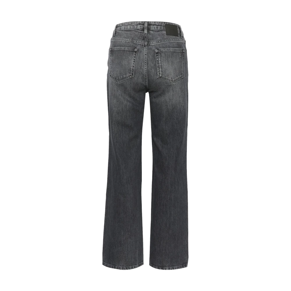 My Essential Wardrobe Rechte Pijp Jeans in Grijs Gray Dames