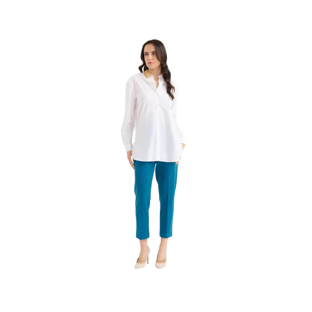 Alviero Martini 1a Classe Lange mouwen shirt White Dames