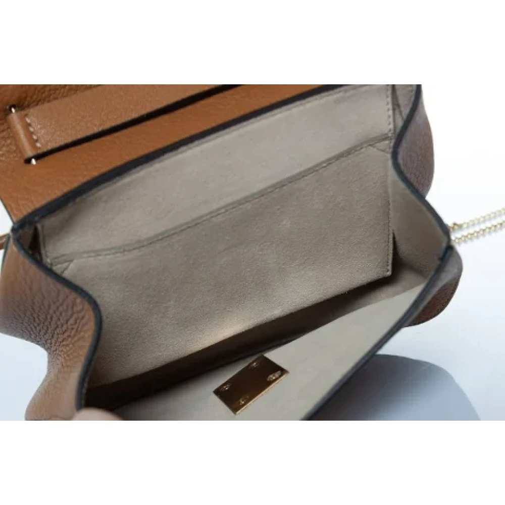 Chloé Pre-owned Leather shoulder-bags Brown Dames