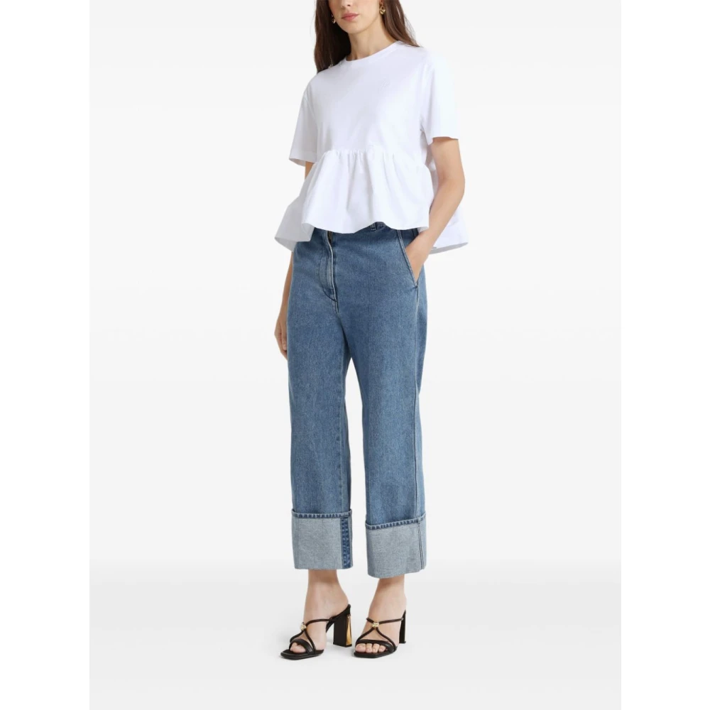 Patou Witte T-shirts en Polos White Dames
