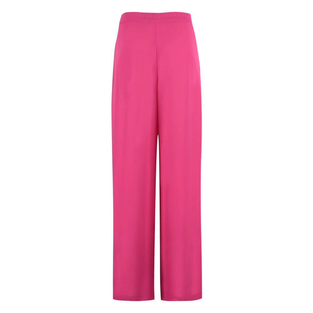Clips Wijde broek met elastische taille Pink Dames