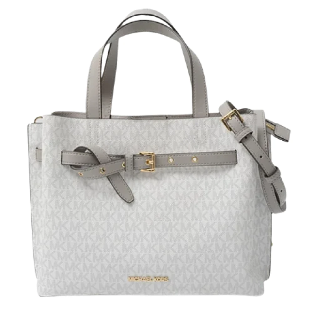 Michael Kors Pre-owned Canvas handbags White Dames